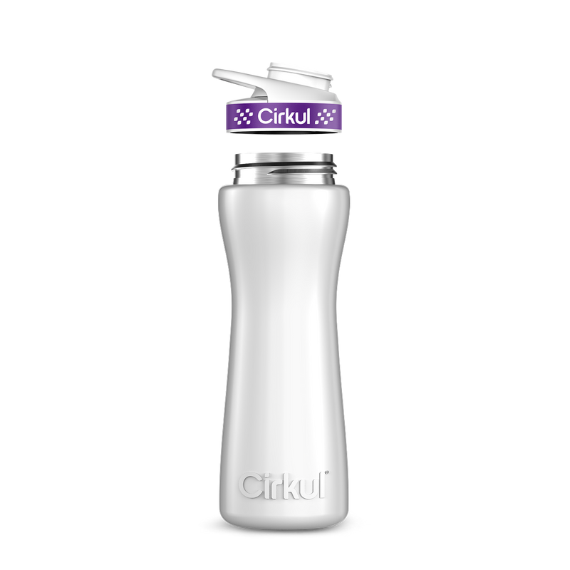 22oz. Stainless Steel Bottle & Comfort Grip Lid BCQP