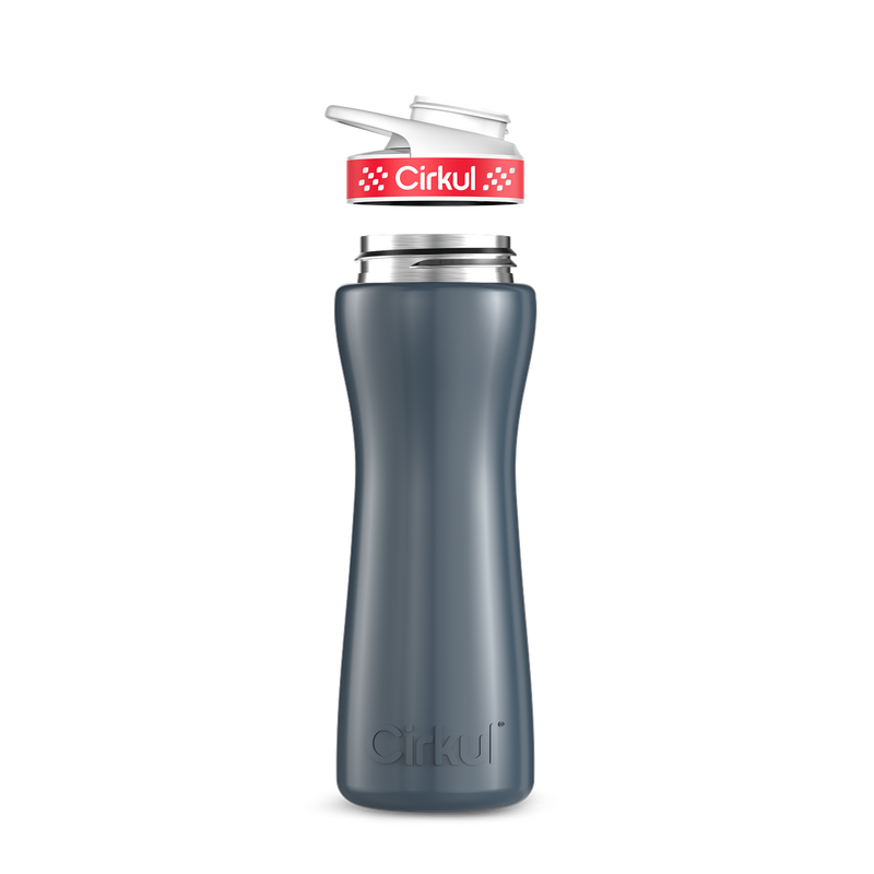 22oz. Stainless Steel Bottle & Comfort Grip Lid BCQP