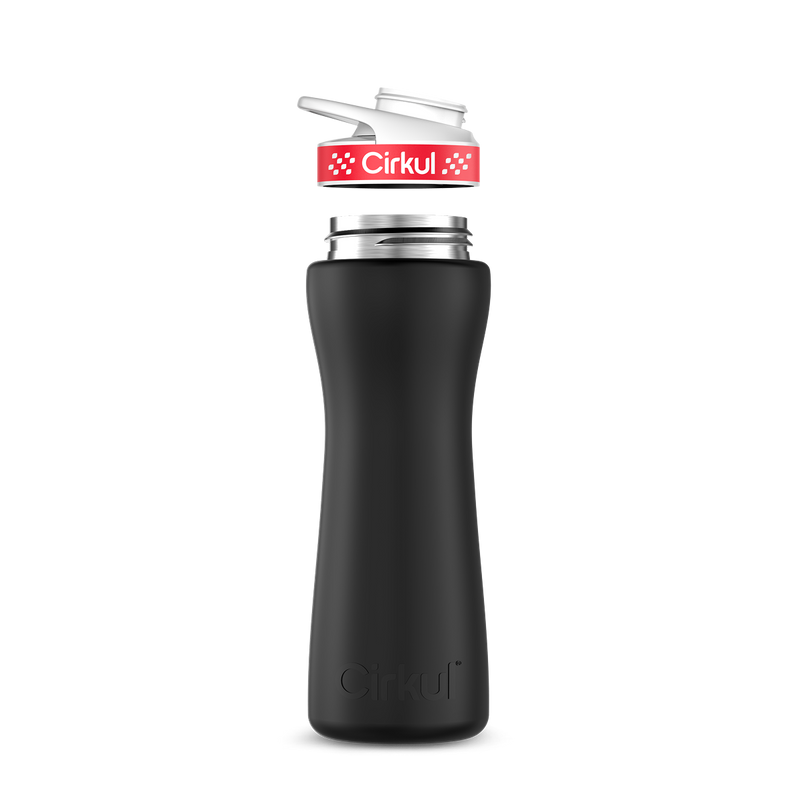 22oz. Stainless Steel Bottle & Comfort Grip Lid BCQP