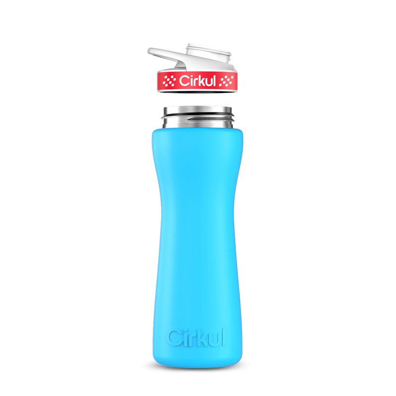 22oz. Stainless Steel Bottle & Comfort Grip Lid BCQP
