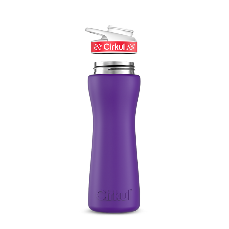 22oz. Stainless Steel Bottle & Comfort Grip Lid BCQP