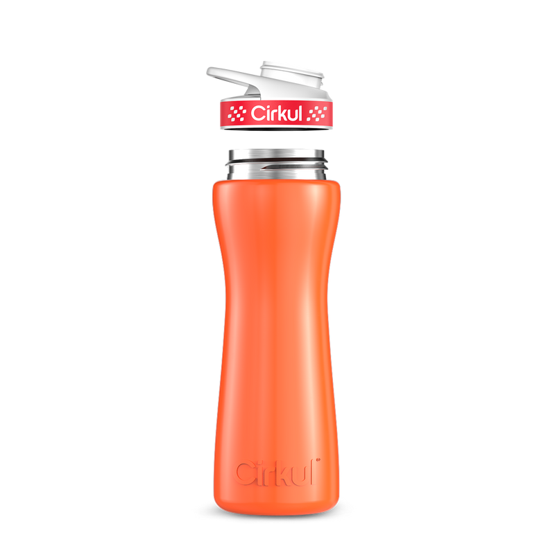 22oz. Stainless Steel Bottle & Comfort Grip Lid BCQP