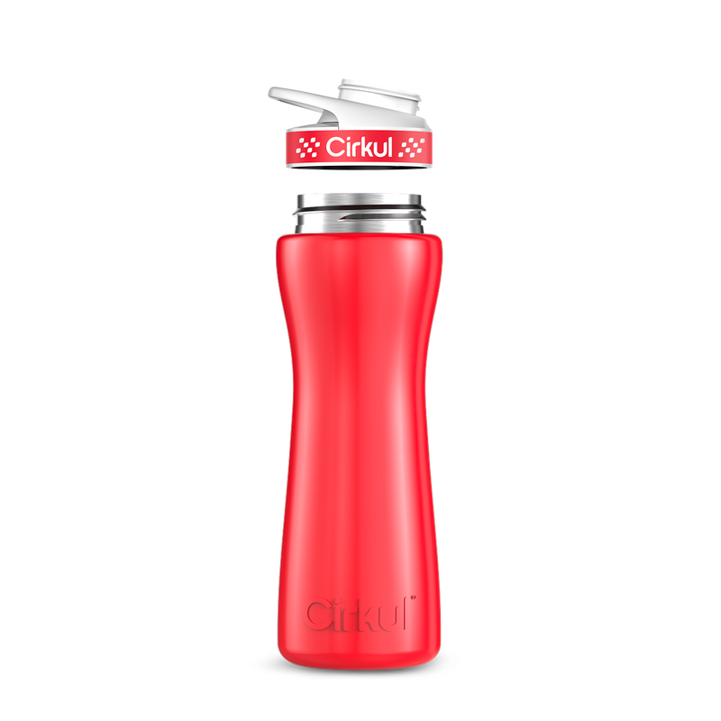 22oz. Stainless Steel Bottle & Comfort Grip Lid BCQP