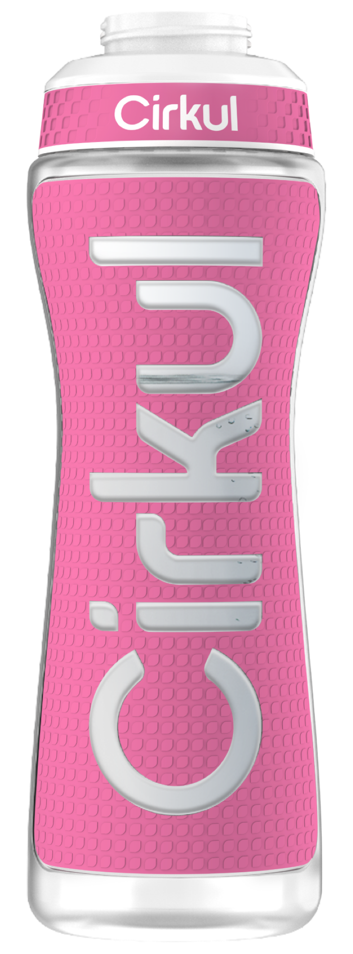 22oz. Grip Squeeze Plastic Bottle & Sport Lid A57D