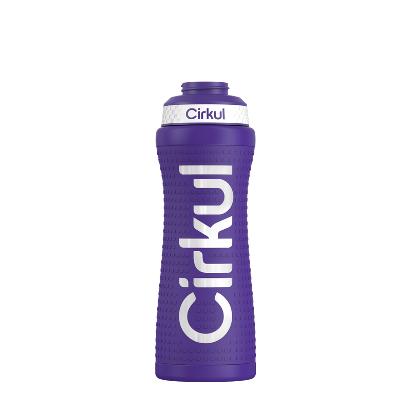 22oz. Grip Stainless Steel Bottle & Sport Lid 0AO8