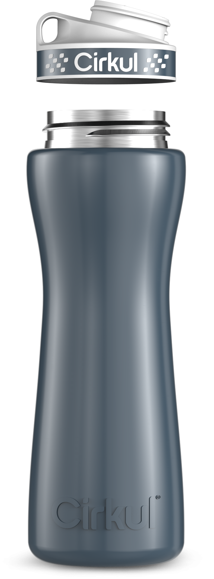 Custom 22oz. Stainless Steel Bottle & Comfort Grip Lid SF8W