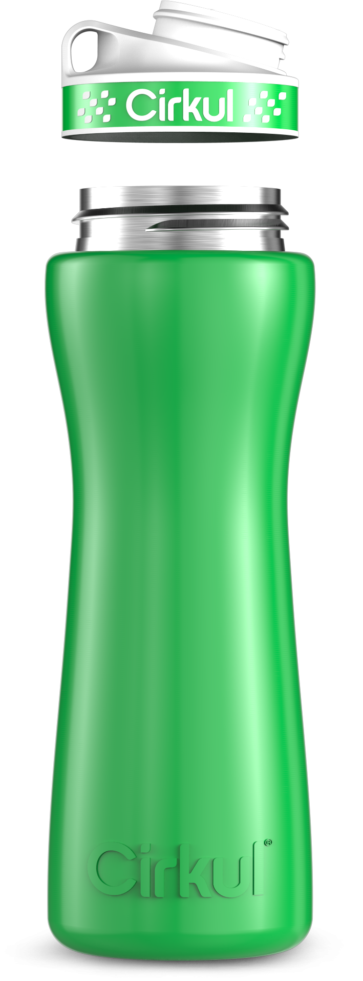 Custom 22oz. Stainless Steel Bottle & Comfort Grip Lid SF8W