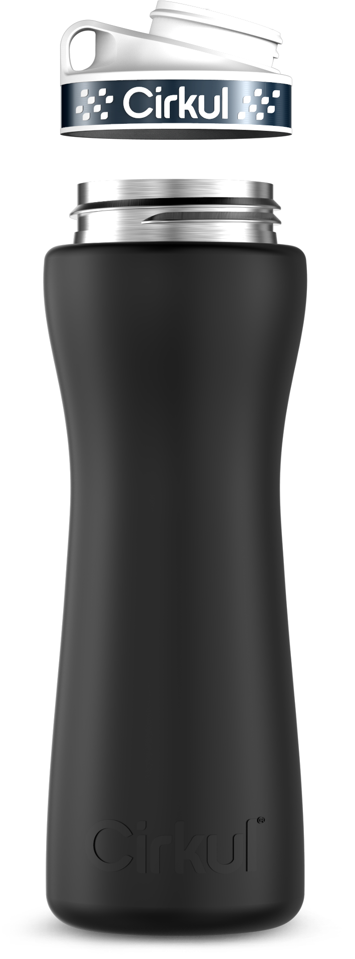 Custom 22oz. Stainless Steel Bottle & Comfort Grip Lid SF8W