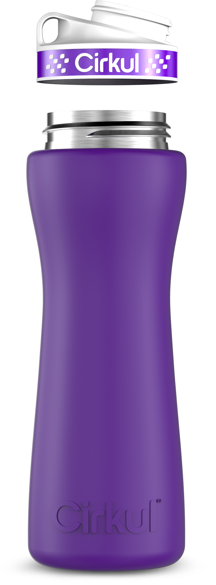 Custom 22oz. Stainless Steel Bottle & Comfort Grip Lid SF8W