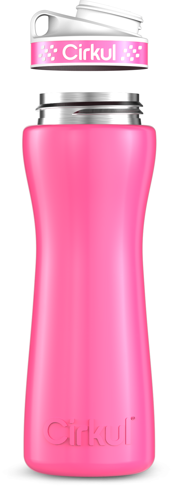 Custom 22oz. Stainless Steel Bottle & Comfort Grip Lid SF8W