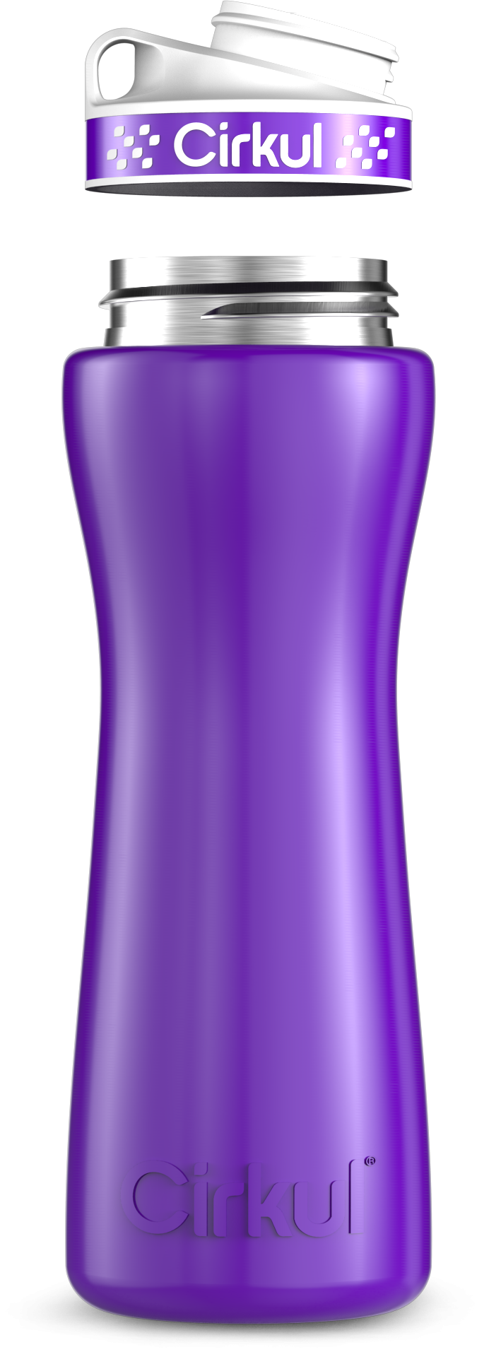 Custom 22oz. Stainless Steel Bottle & Comfort Grip Lid SF8W