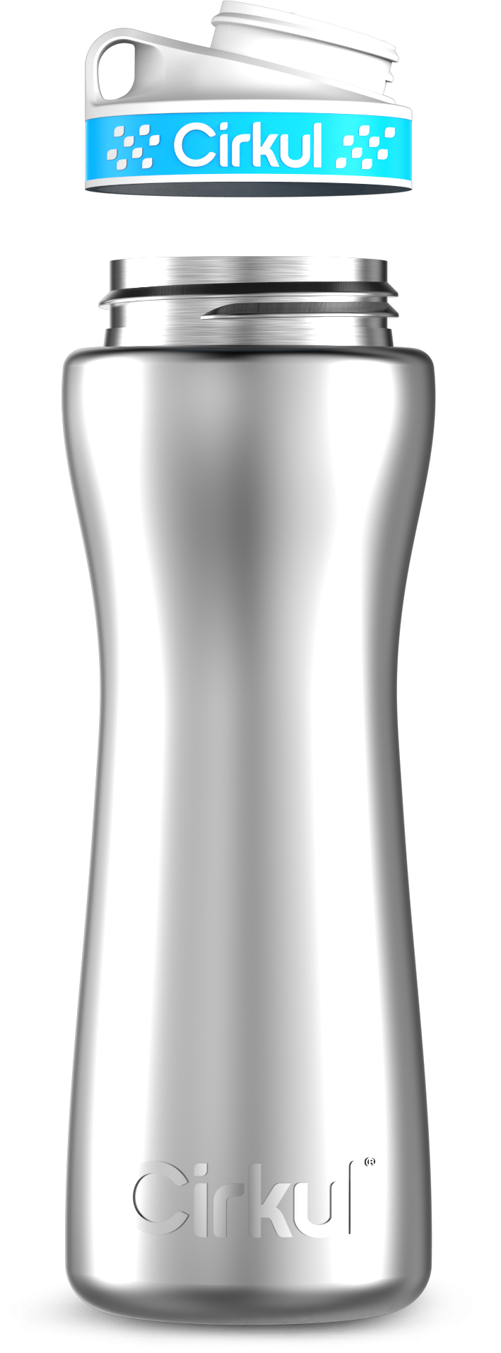 Custom 22oz. Stainless Steel Bottle & Comfort Grip Lid SF8W