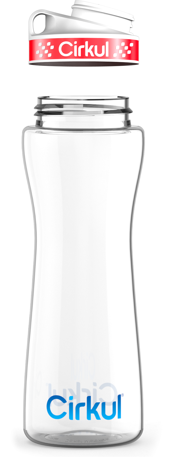 Custom 22oz. Plastic Bottle & Comfort Grip Lid OLGB