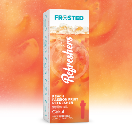 Frosted Peach Passion Fruit Refresher EMJE